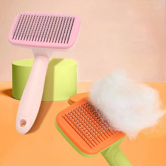 Self-Cleaning Dog Brush Comb