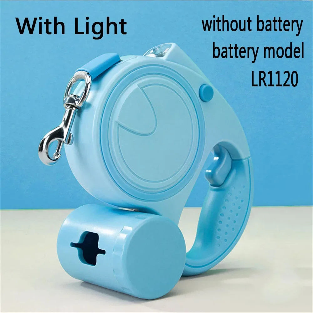 LED Retractable Dog Leash