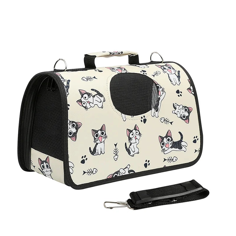 Portable Cat Travel Carrier