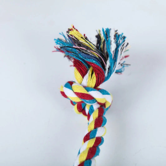 Colorful Rope Knot Dog Toy