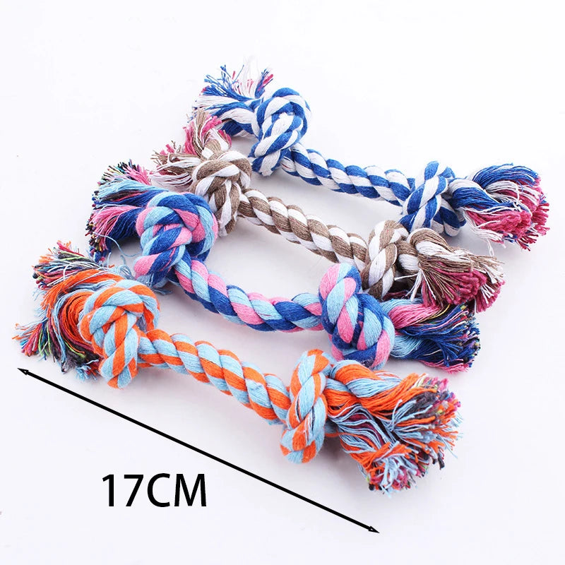 Interactive Rope Ball Dog Toy