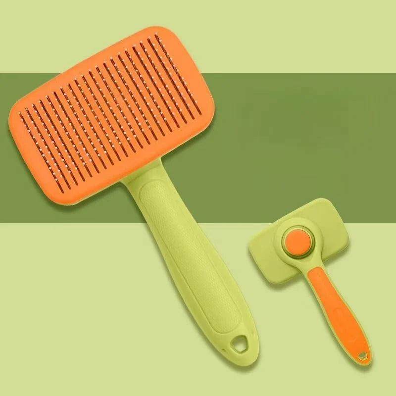 Self-Cleaning Dog Brush Comb