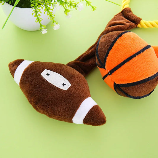 Stuffed Cotton Rope Ball Toy