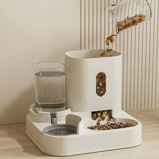 Automatic Pet Feeder Fountain