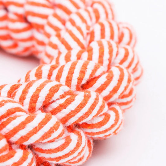 Carrot Rope Ball Dog Toy