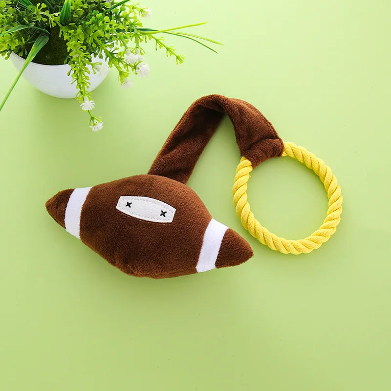 Stuffed Cotton Rope Ball Toy