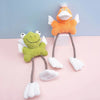 Duck Frog Plush Chew Toy