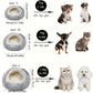 Cozy Covered Cat Dog Bed