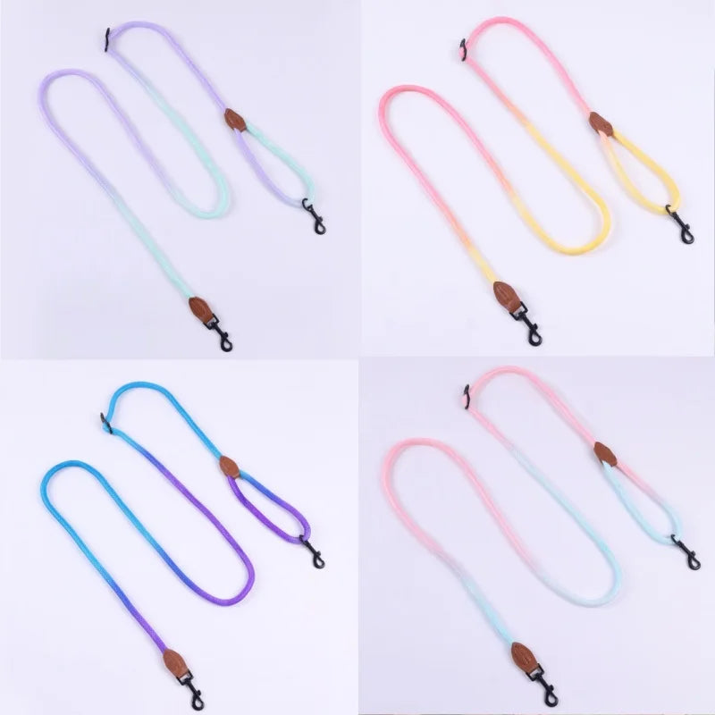 Colorful Rope Dog Leash