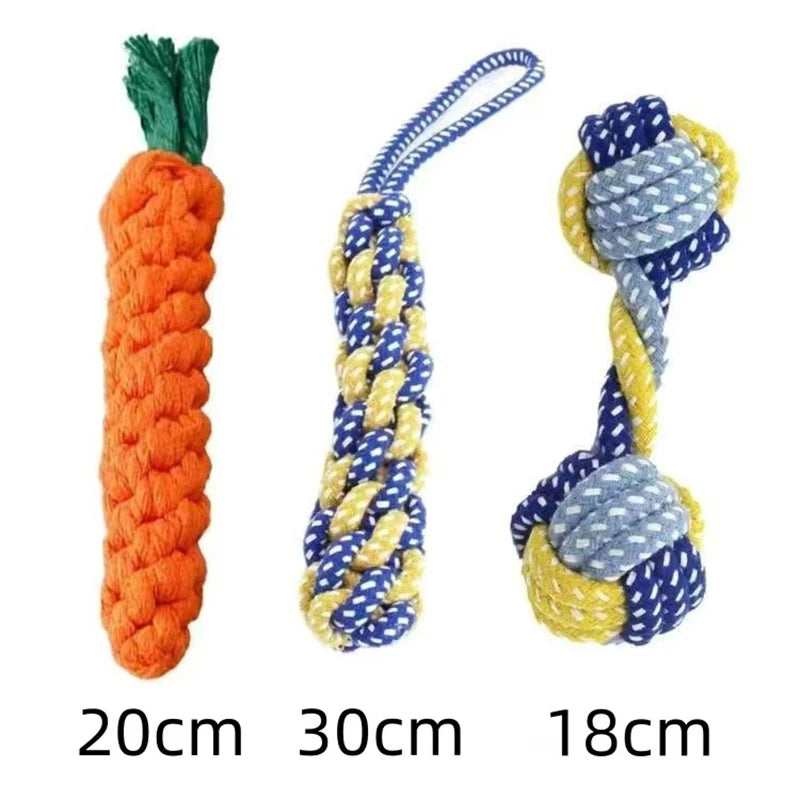 Braided Cotton Rope Dog Toy
