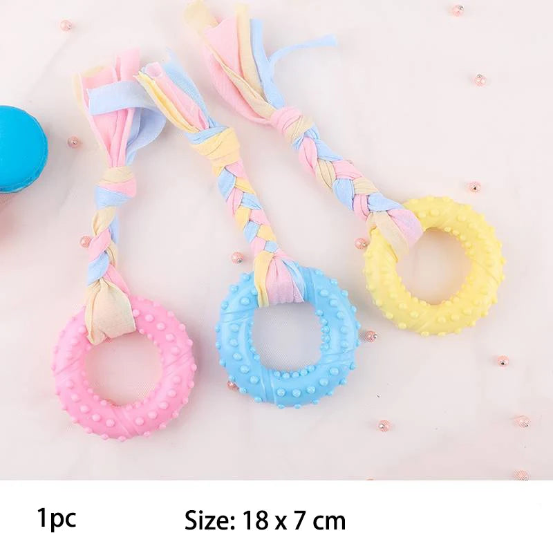 Octopus Plush Rope Dog Toy