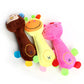 Squeaky Plush Dog Toy