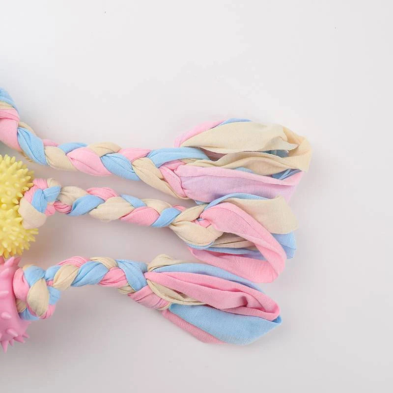 Octopus Plush Rope Dog Toy