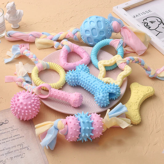 Octopus Plush Rope Dog Toy