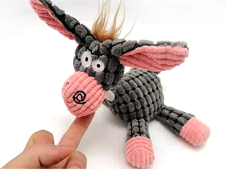 Squeaky Bone Chew Dog Toy