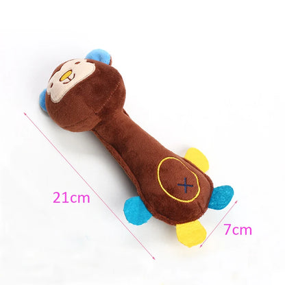 Squeaky Plush Dog Toy