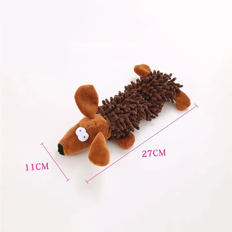 Squeaky Plush Dog Toy