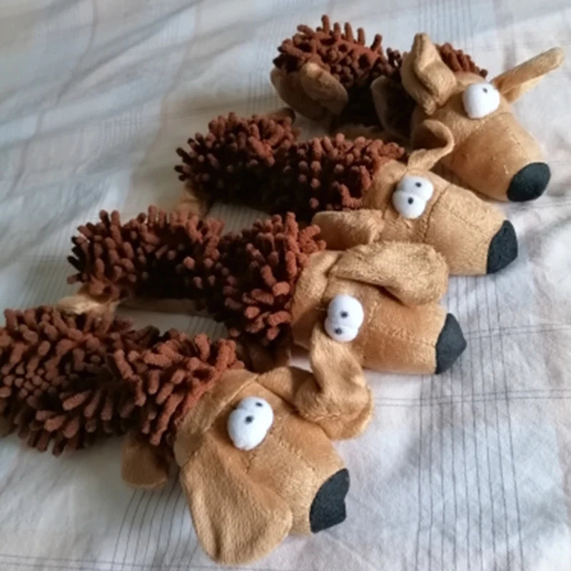 Squeaky Plush Dog Toy