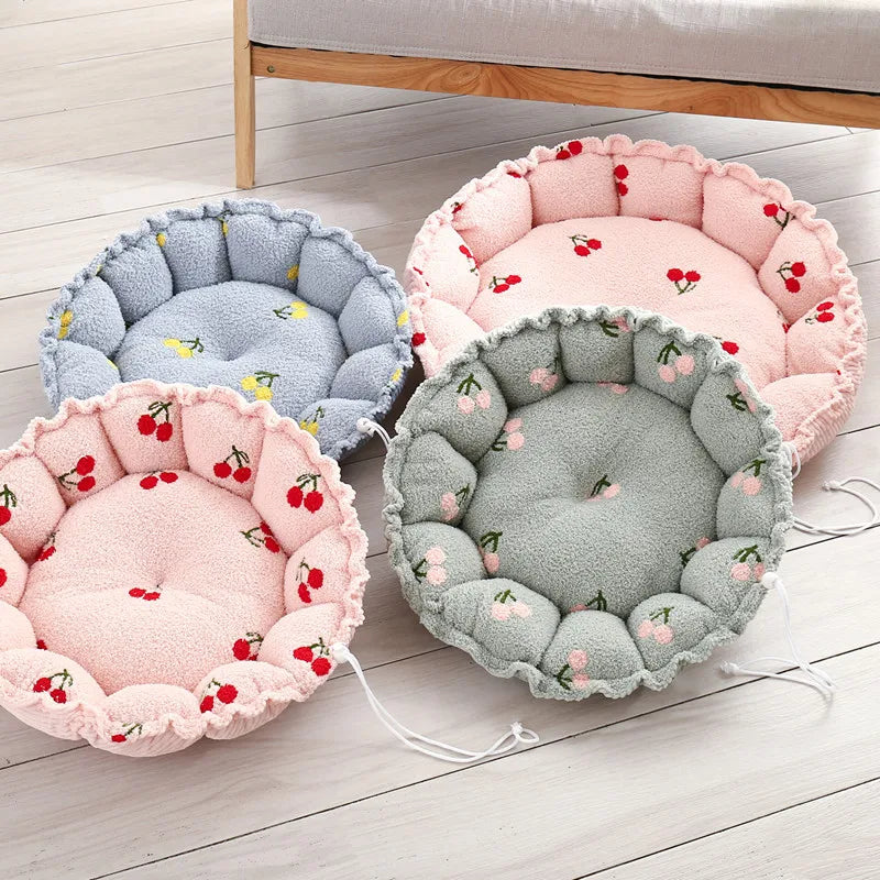 Winter Cushion Dog House Bed