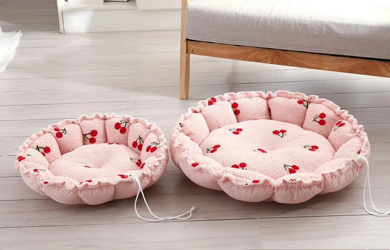 Winter Cushion Dog House Bed