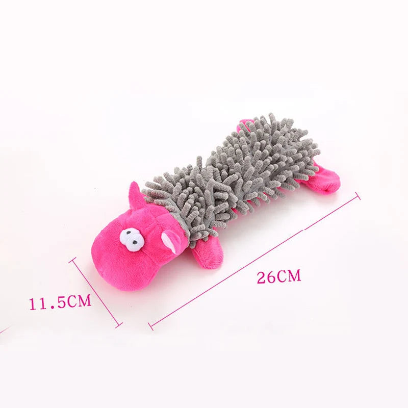 Squeaky Plush Dog Toy