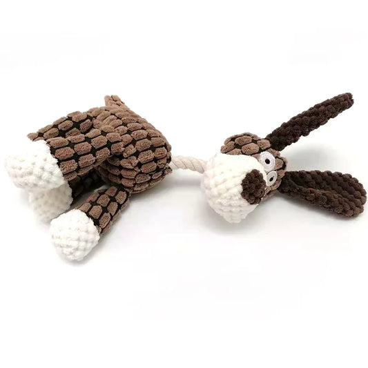 Squeaky Bone Chew Dog Toy