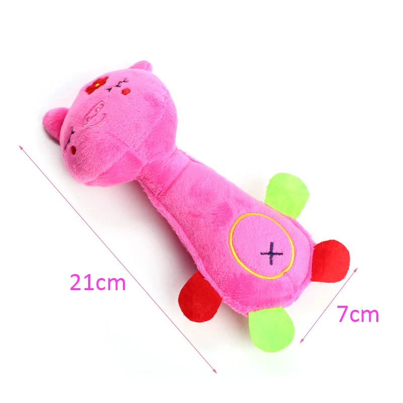 Squeaky Plush Dog Toy