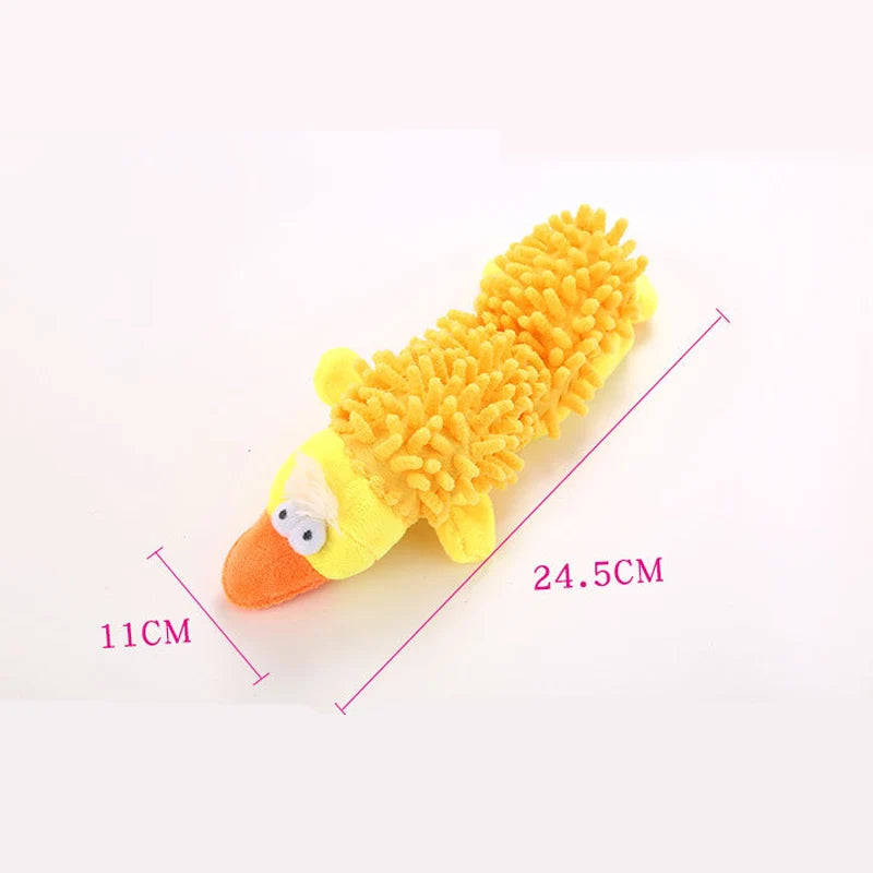 Squeaky Plush Dog Toy