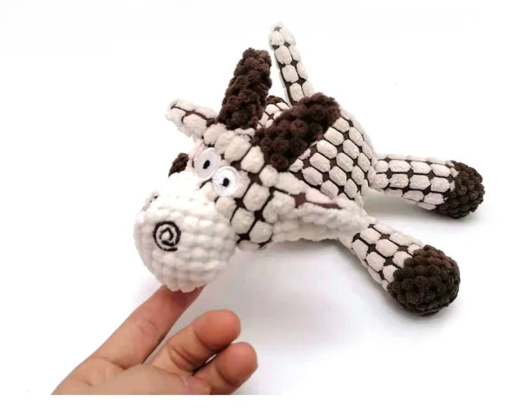 Squeaky Bone Chew Dog Toy