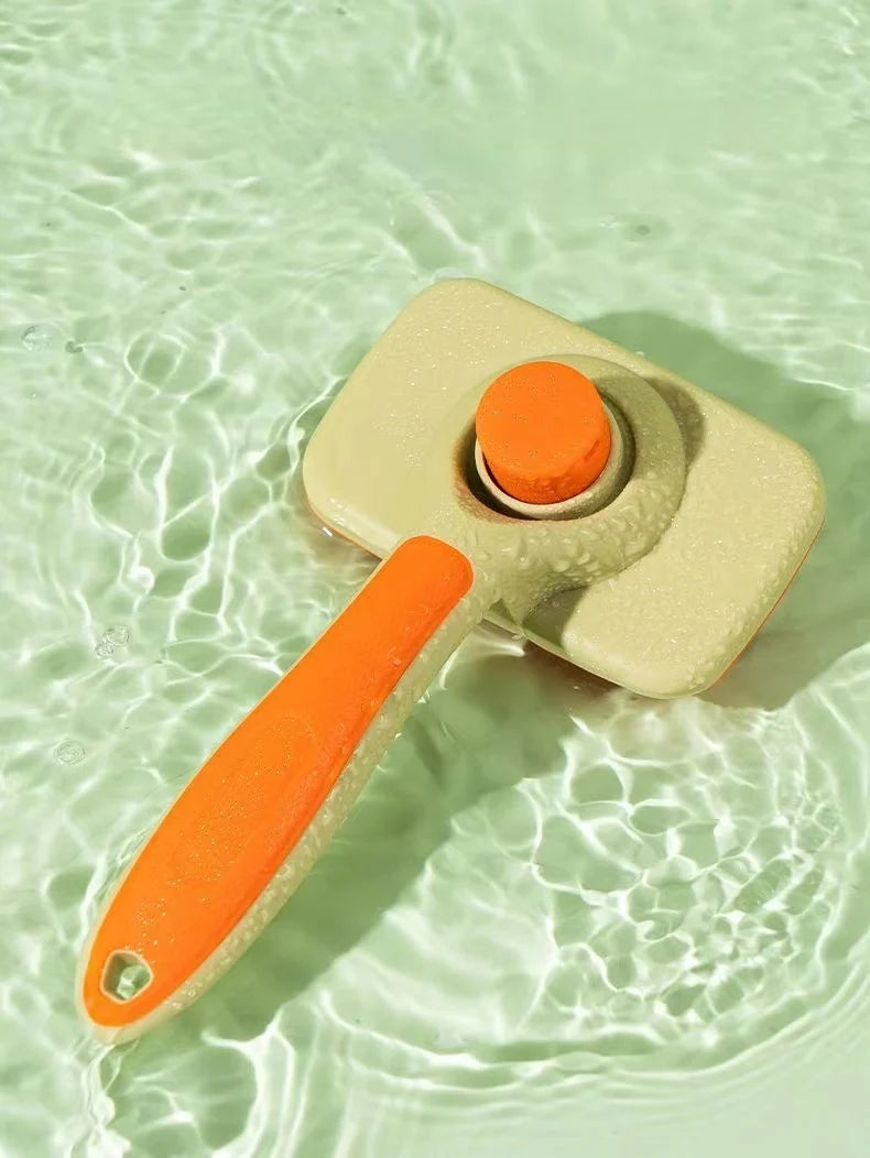 Self-Cleaning Dog Brush Comb