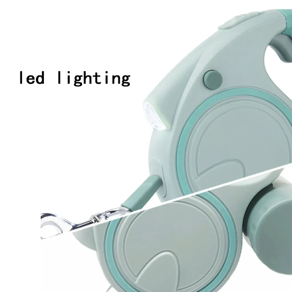 LED Retractable Dog Leash