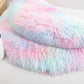 Round Plush Cat Dog Bed