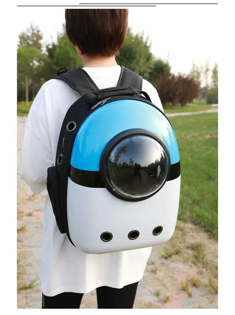 Astronaut Bubble Cat Backpack