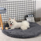 Round Plush Cat Dog Bed
