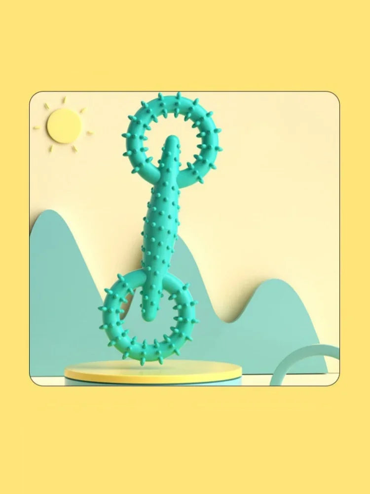 Treat Dispenser Rubber Chew Toy