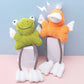 Duck Frog Plush Chew Toy