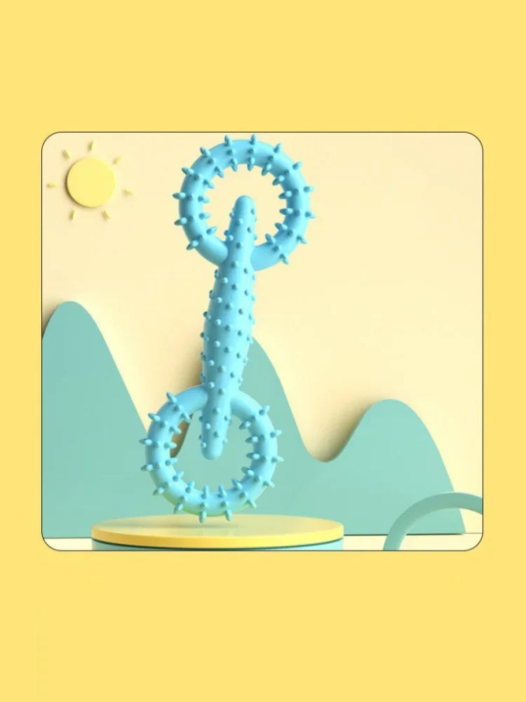 Treat Dispenser Rubber Chew Toy