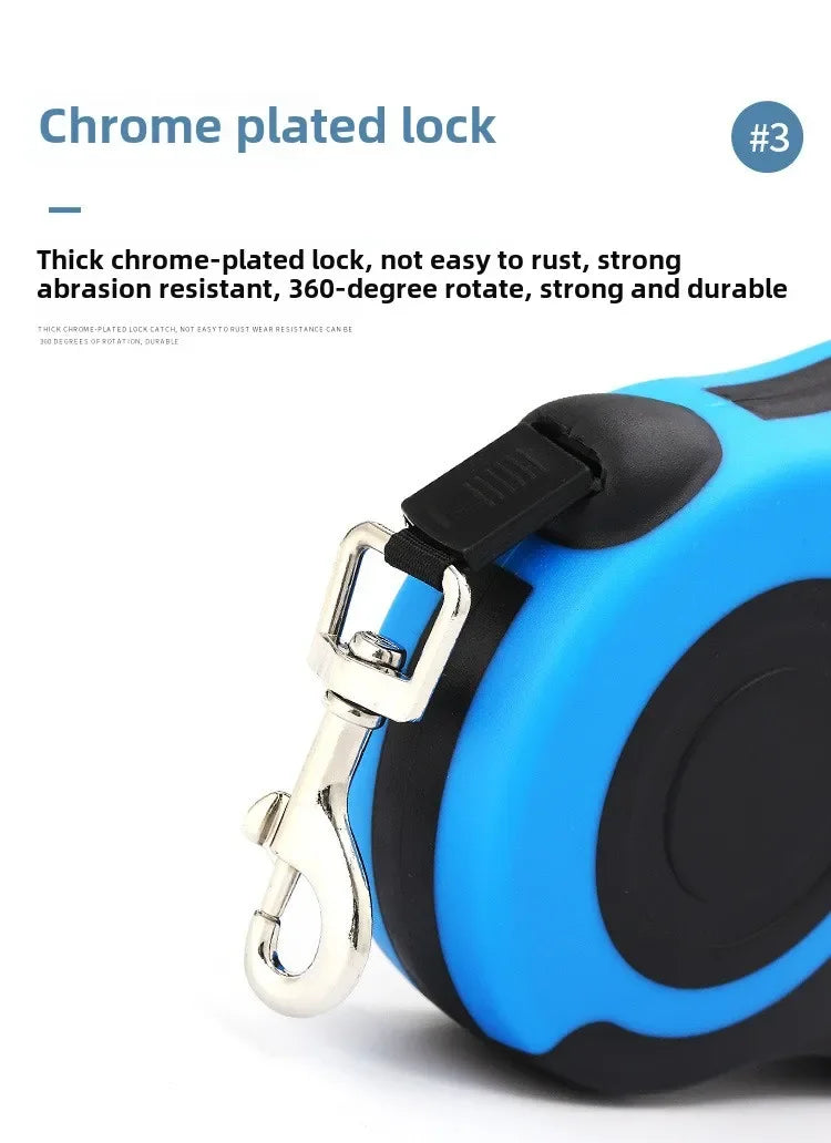Retractable Nylon Dog Leash