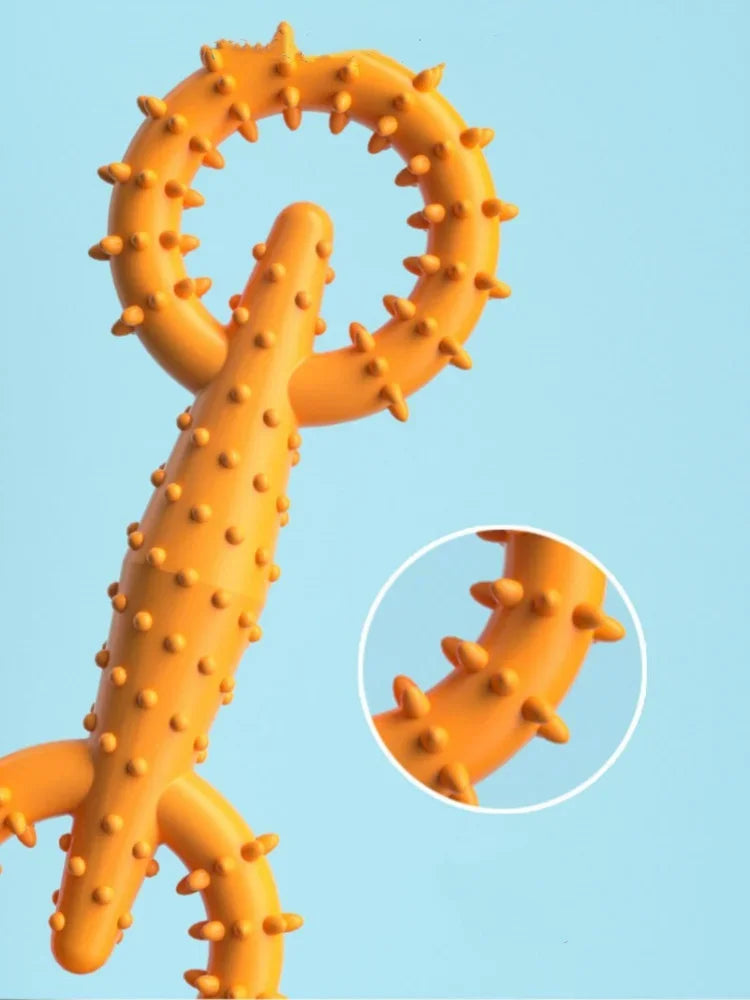 Treat Dispenser Rubber Chew Toy