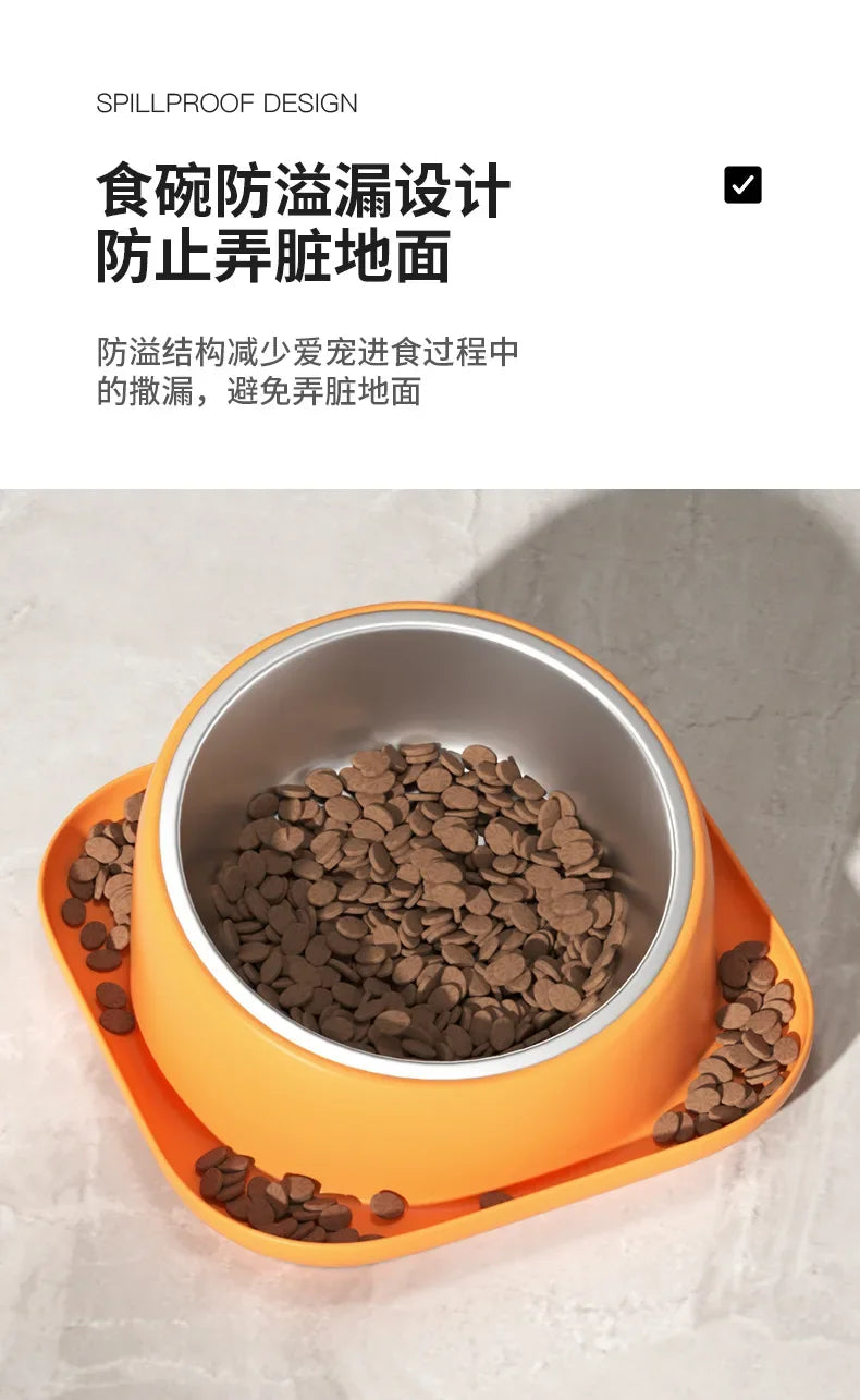 Anti-Spill Cat Dog Bowl