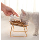 Transparent Raised Cat Bowl