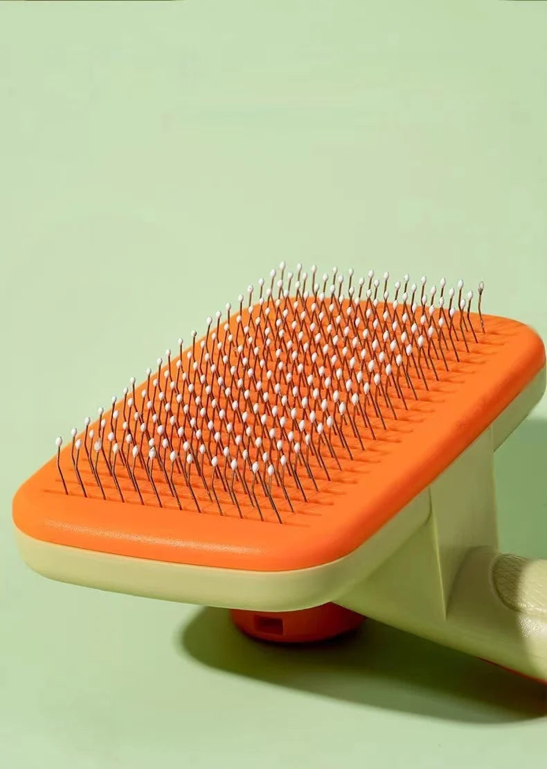 Self-Cleaning Dog Brush Comb