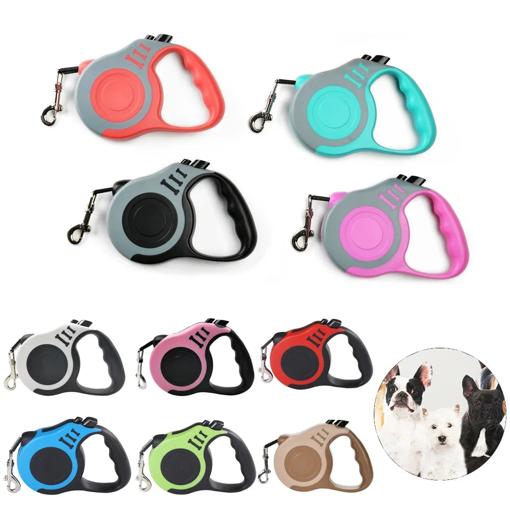 Retractable Nylon Dog Leash