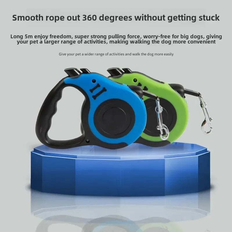 Retractable Nylon Dog Leash
