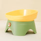 Tilted Raised Cat Food Bowl