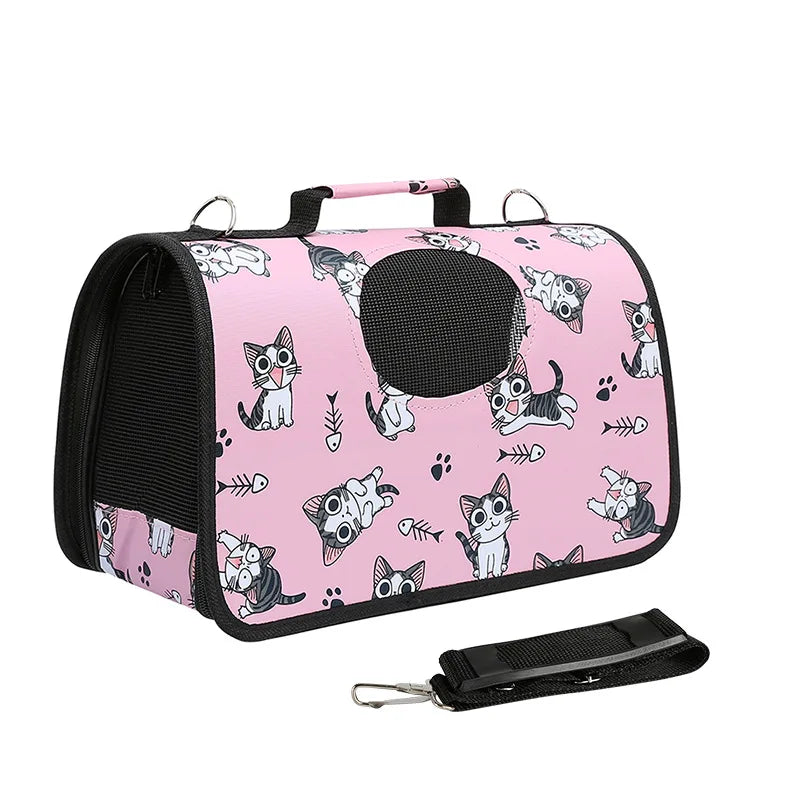Portable Cat Travel Carrier