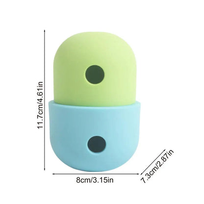 Dog Chew Toy Silicone Food Dispensing Ball For Dog Pet Supplies Interactive Puppy Treat Enrichment Toy For Medium Small Large