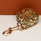 Leopard Print Dog Collar Set