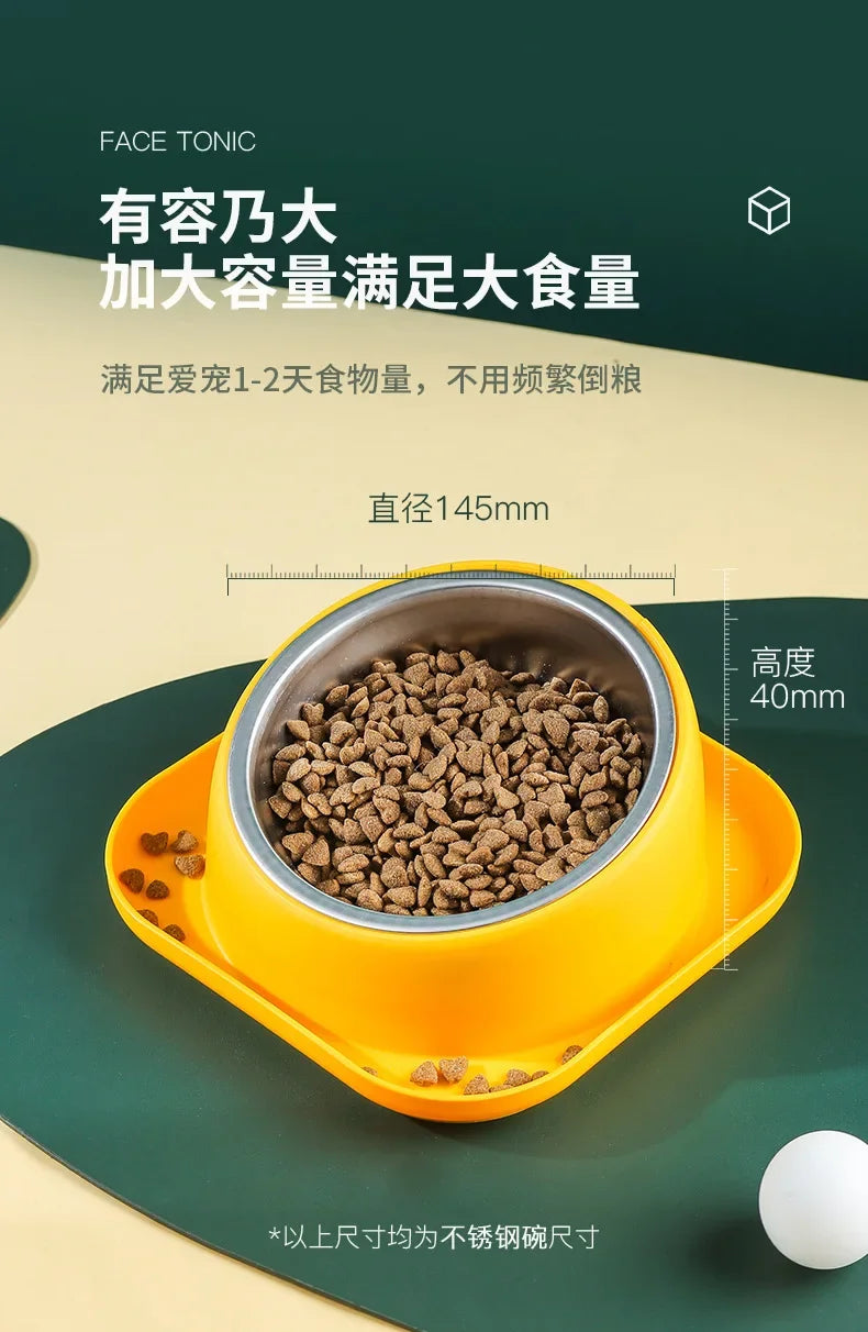 Anti-Spill Cat Dog Bowl