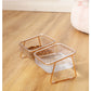 Transparent Raised Cat Bowl